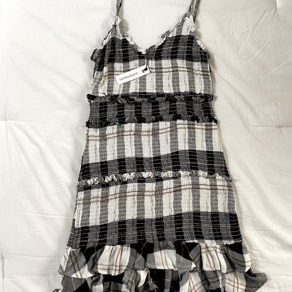 Olivaceous mini dress!  New with tags, never worn perfect condition